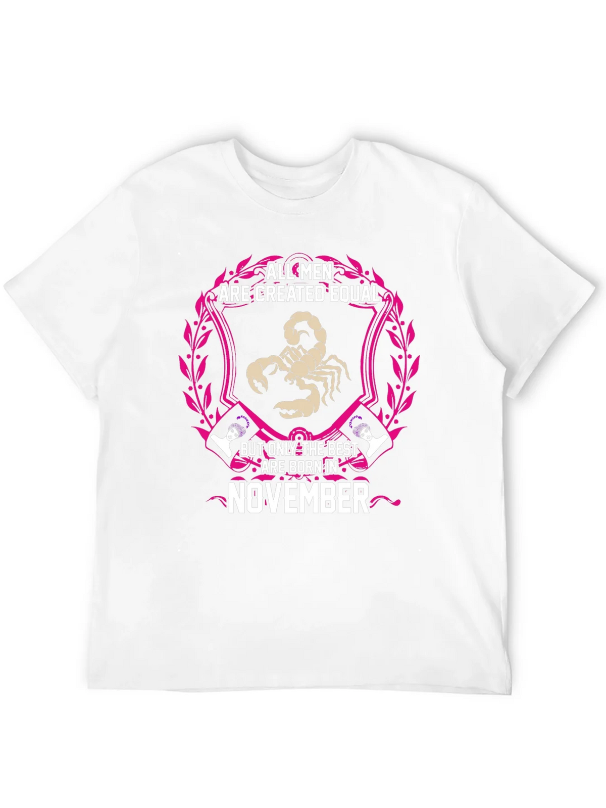 November Scorpio Zodiac Mens T-Shirt product image 11