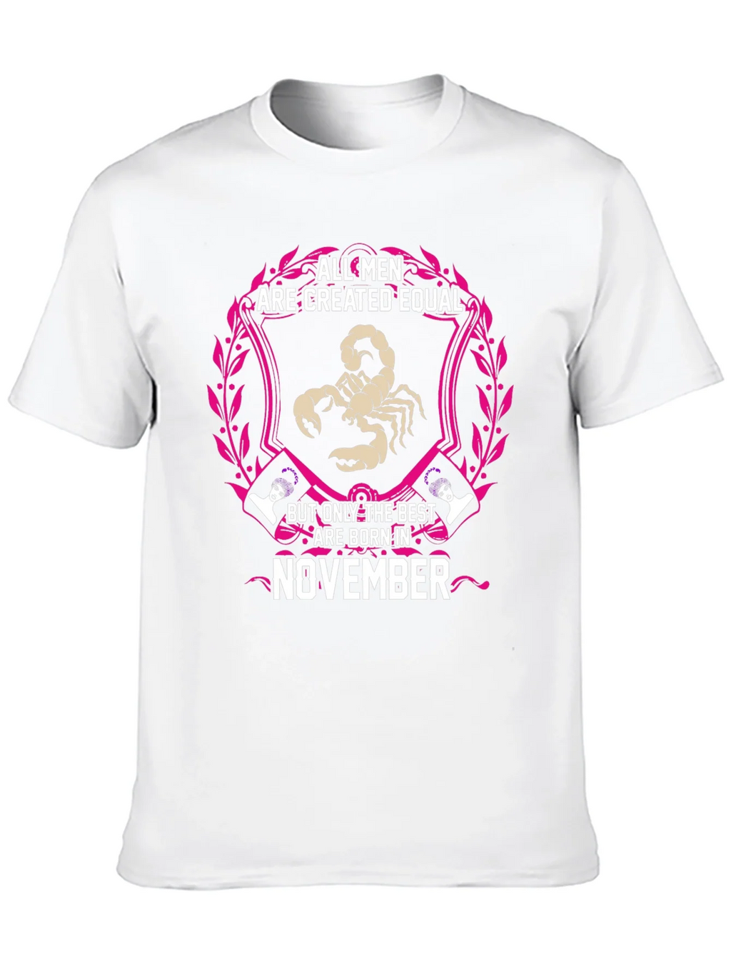 November Scorpio Zodiac Mens T-Shirt product image 9