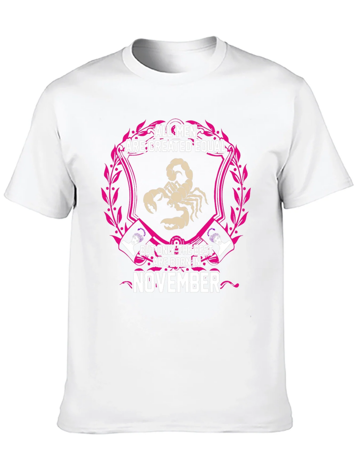 November Scorpio Zodiac Mens T-Shirt product image 9