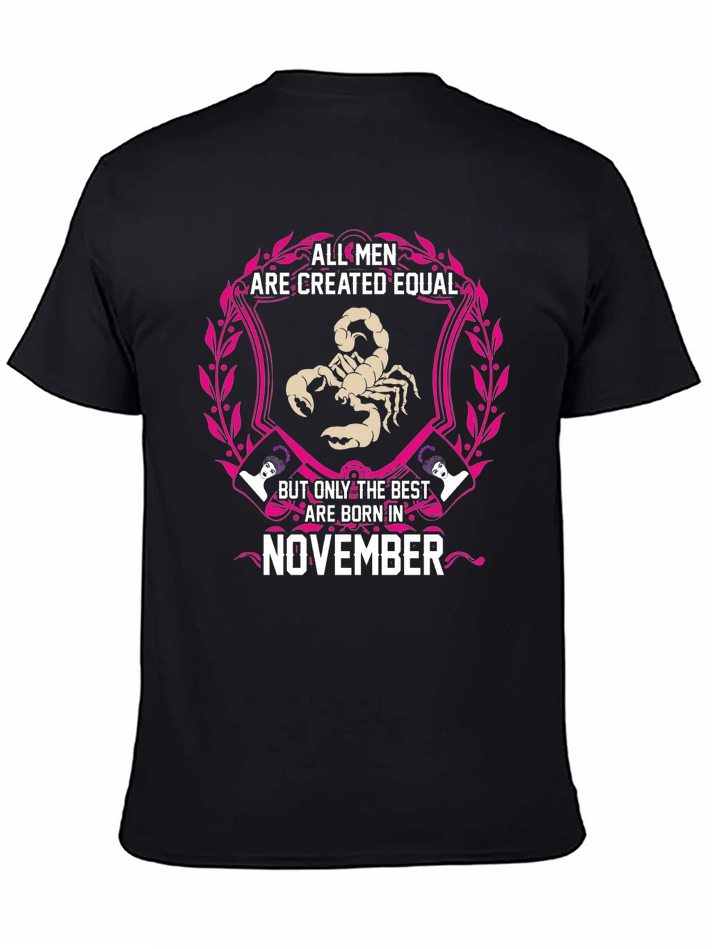 November Scorpio Zodiac Mens T-Shirt product image 4