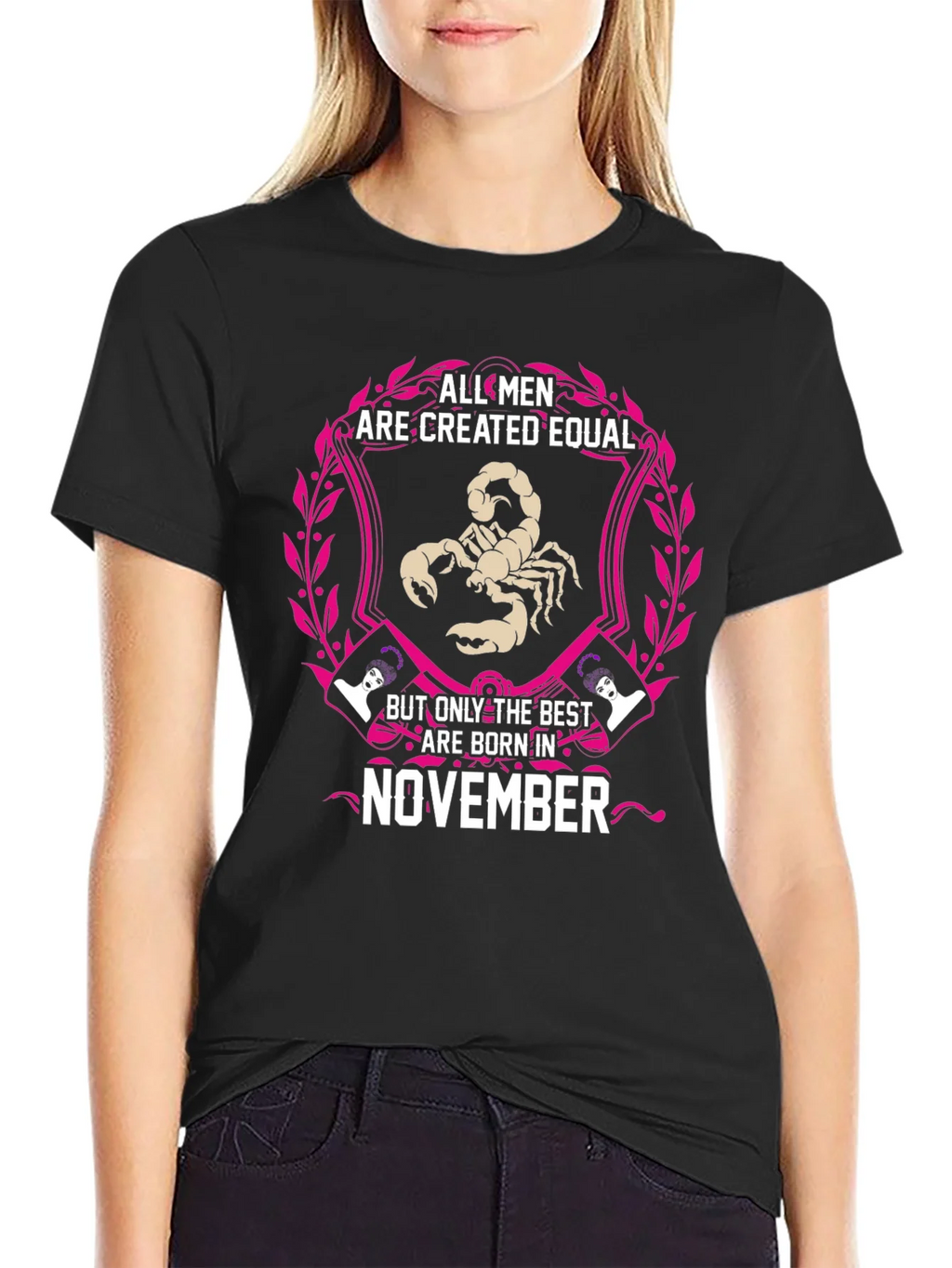 November Scorpio Zodiac Mens T-Shirt product image 2