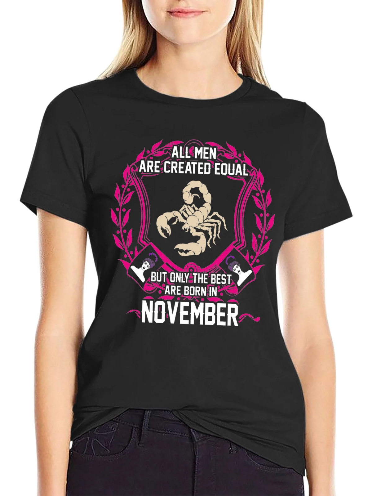 November Scorpio Zodiac Mens T-Shirt product image 2