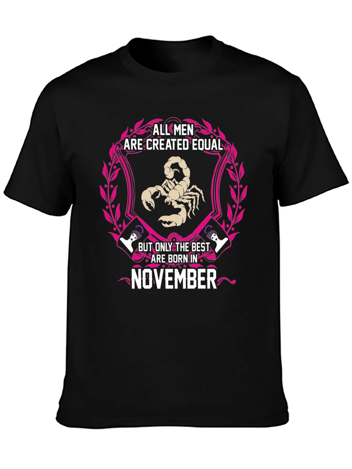 November Scorpio Zodiac Mens T-Shirt product image 3