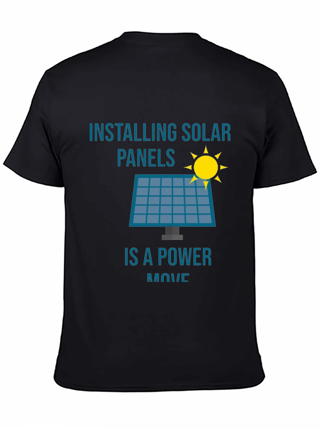 Solar Panel T-Shirt - Power Move product image 4
