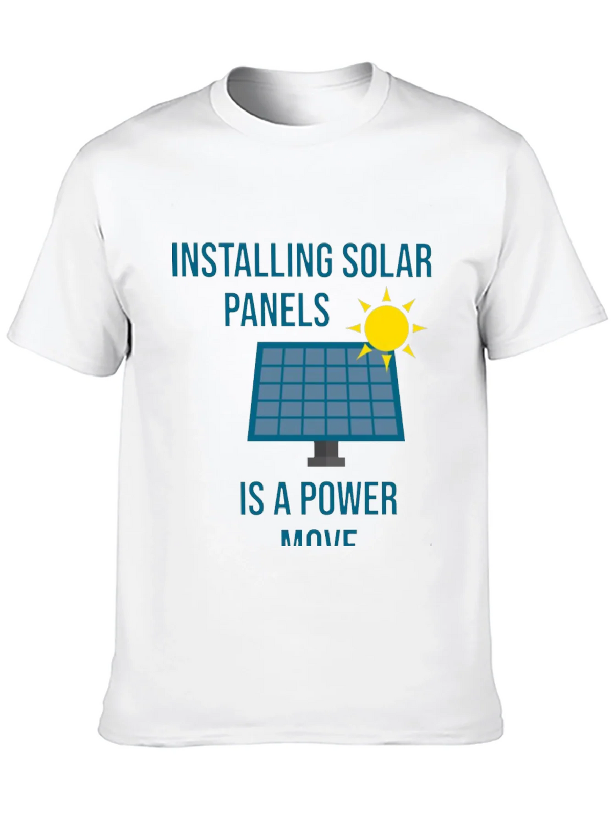 Solar Panel T-Shirt - Power Move product image 9