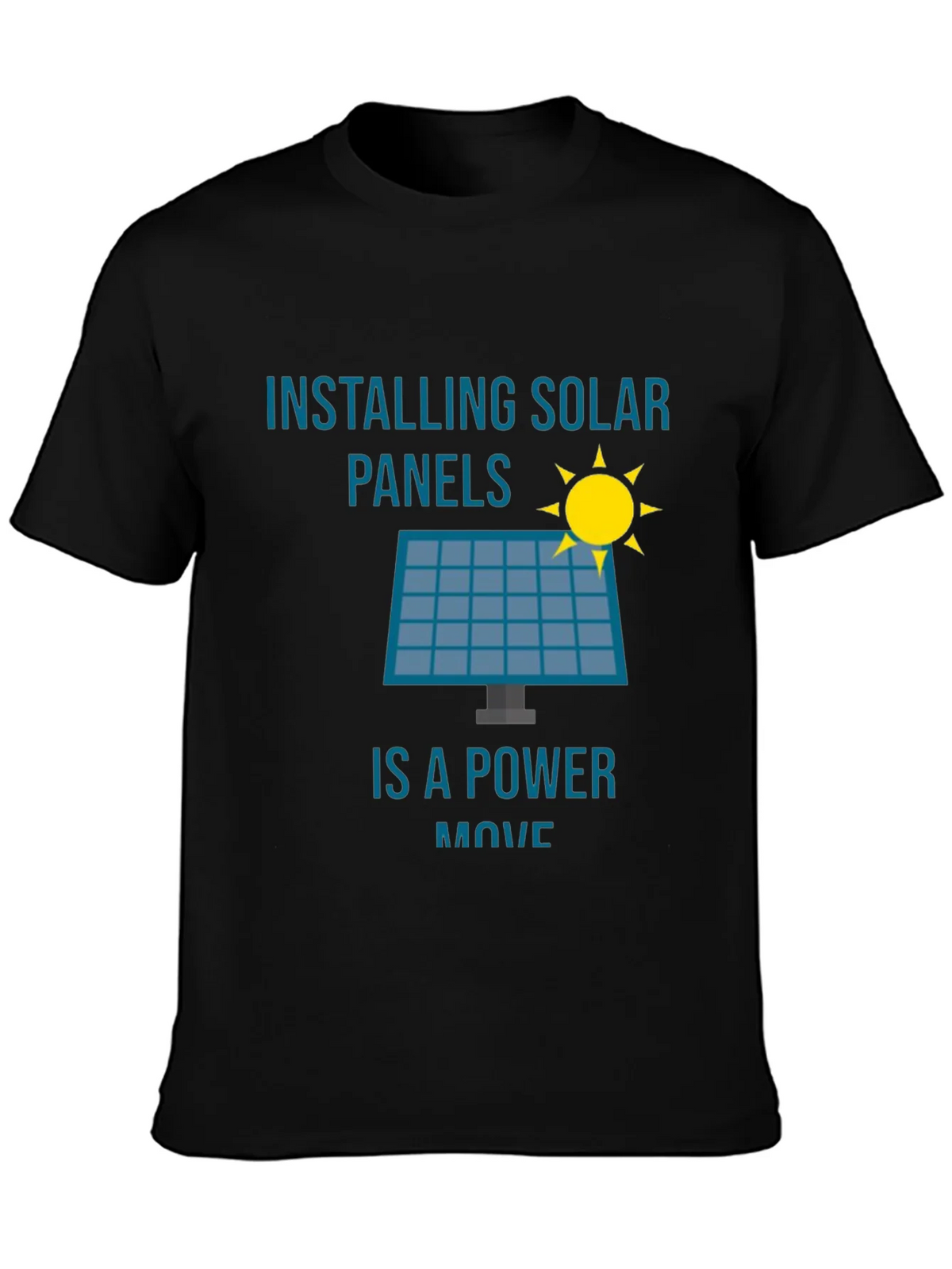 Solar Panel T-Shirt - Power Move product image 3