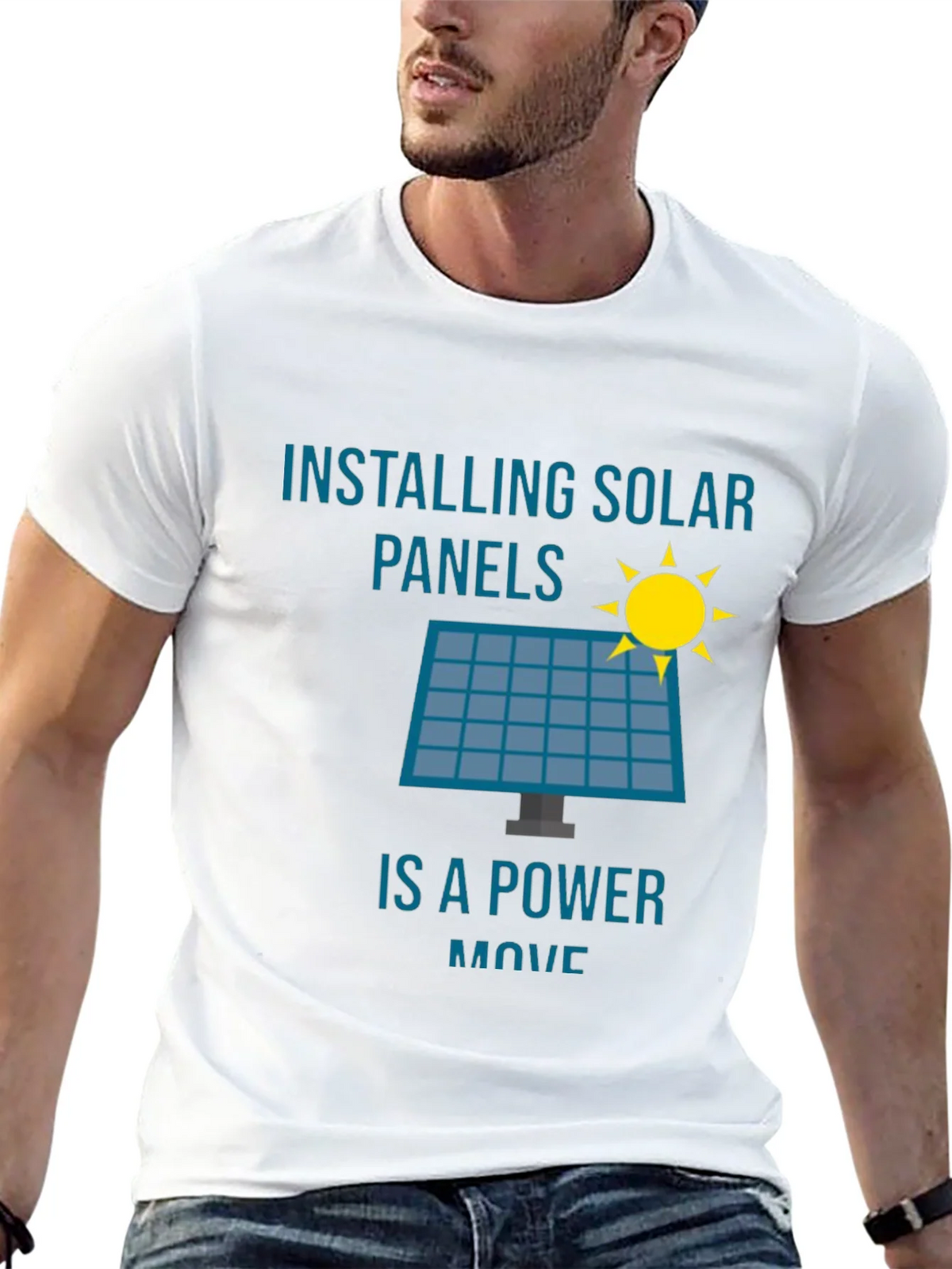 Solar Panel T-Shirt - Power Move product image 12