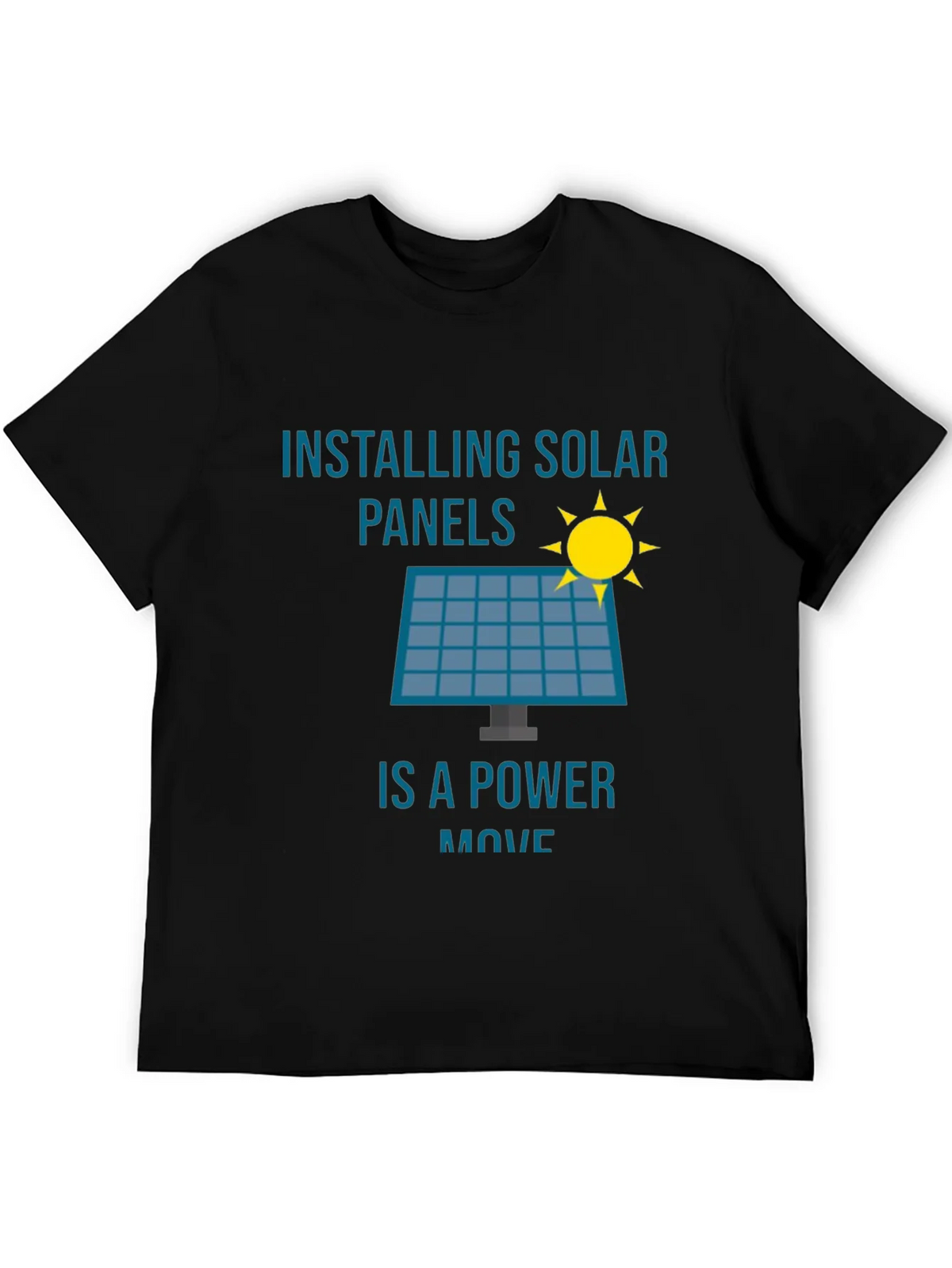 Solar Panel T-Shirt - Power Move product image 5