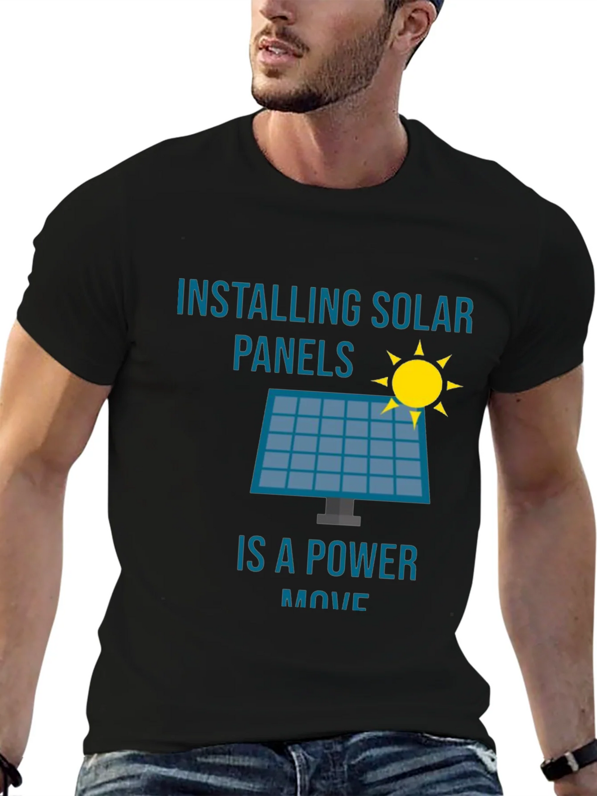 Solar Panel T-Shirt - Power Move product image 6