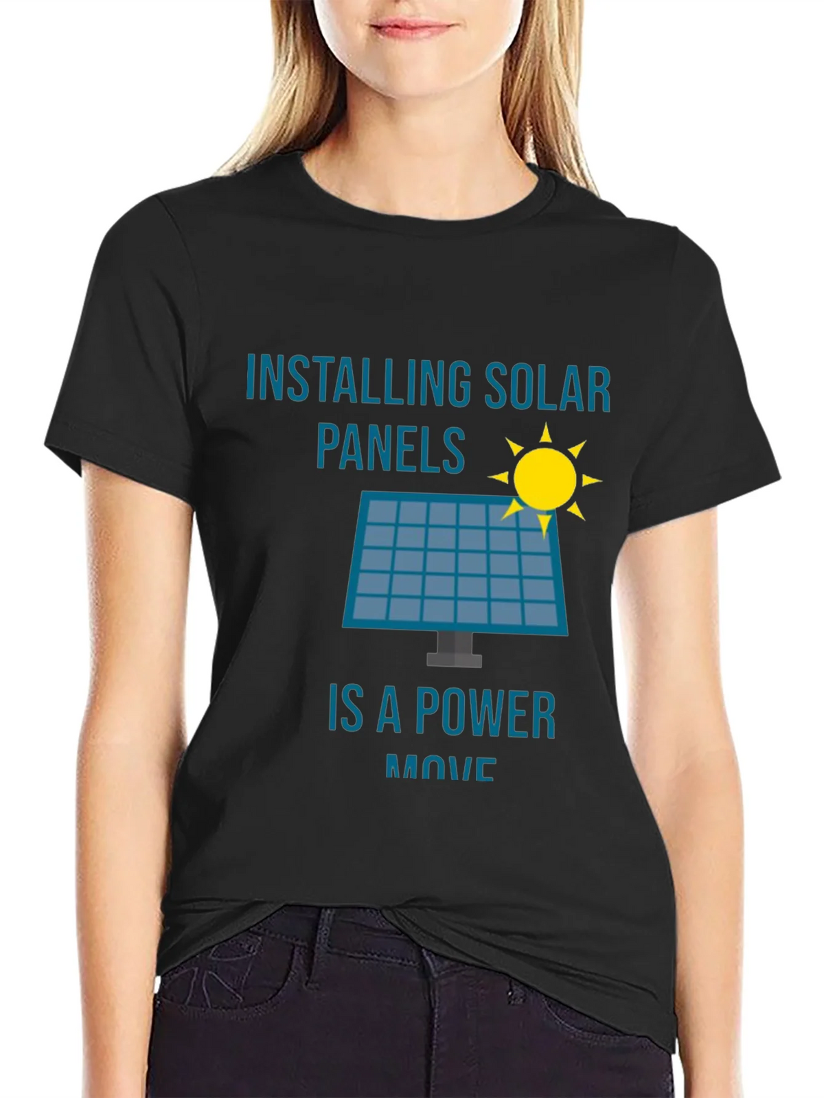 Solar Panel T-Shirt - Power Move product image 2