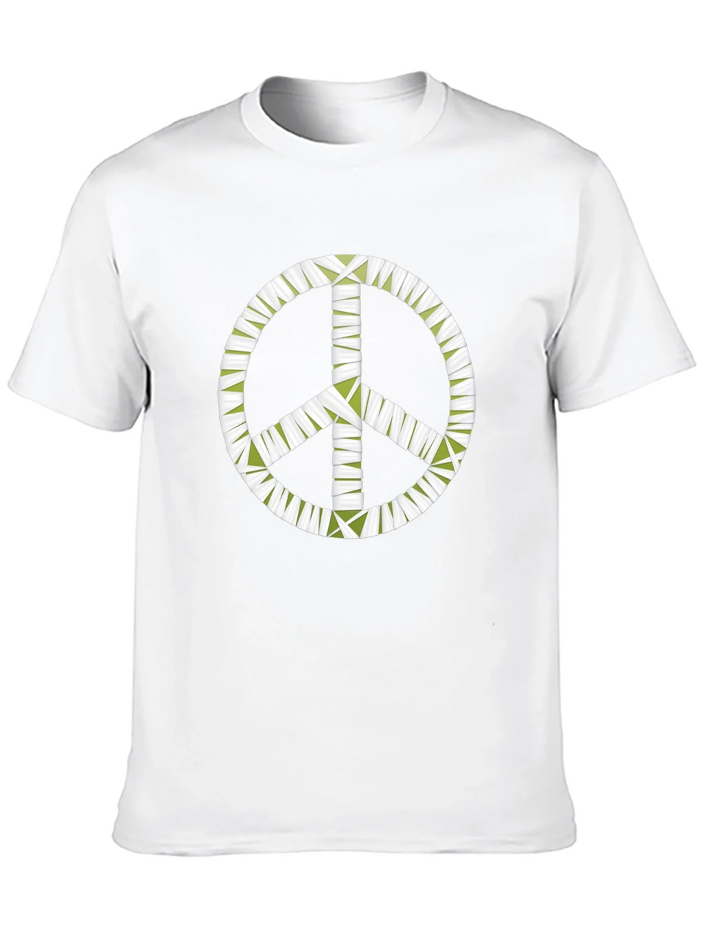 Peace Sign Graphic Black T-Shirt - Mens product image 9