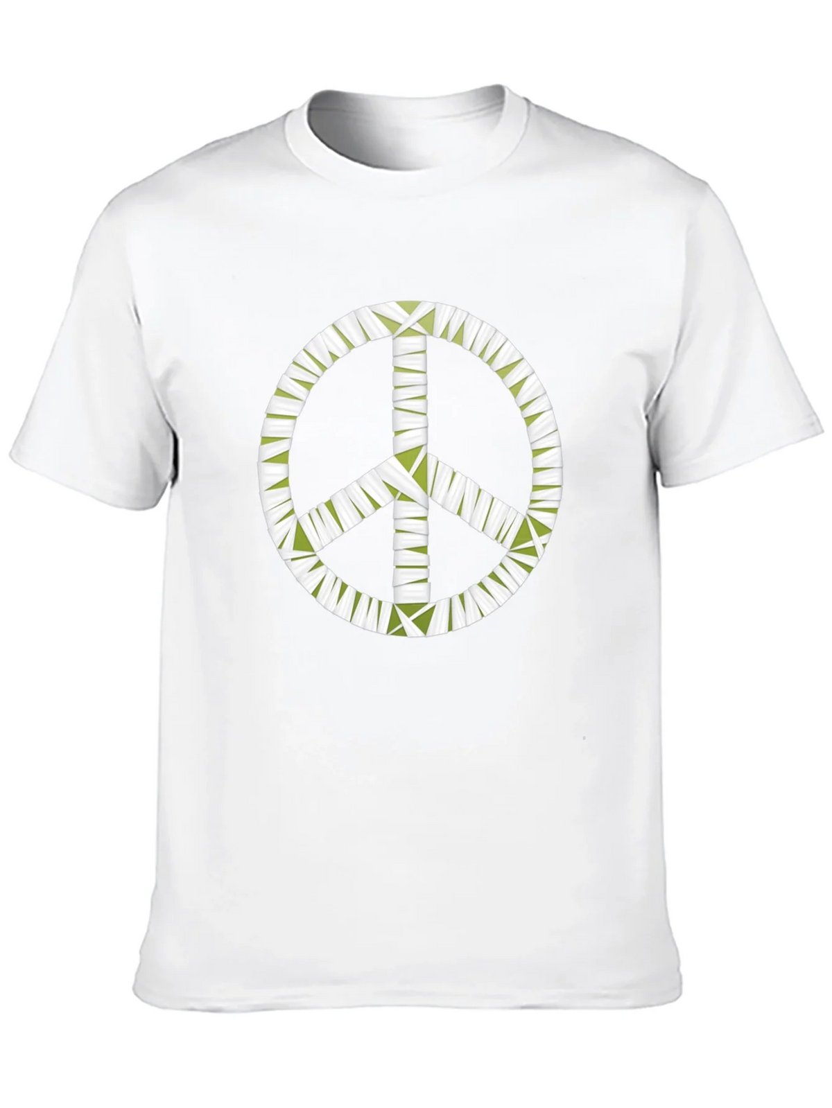 Peace Sign Graphic Black T-Shirt - Mens product image 9