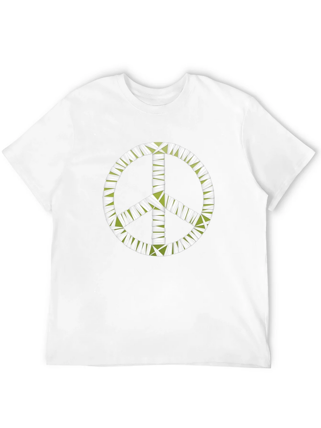 Peace Sign Graphic Black T-Shirt - Mens product image 11