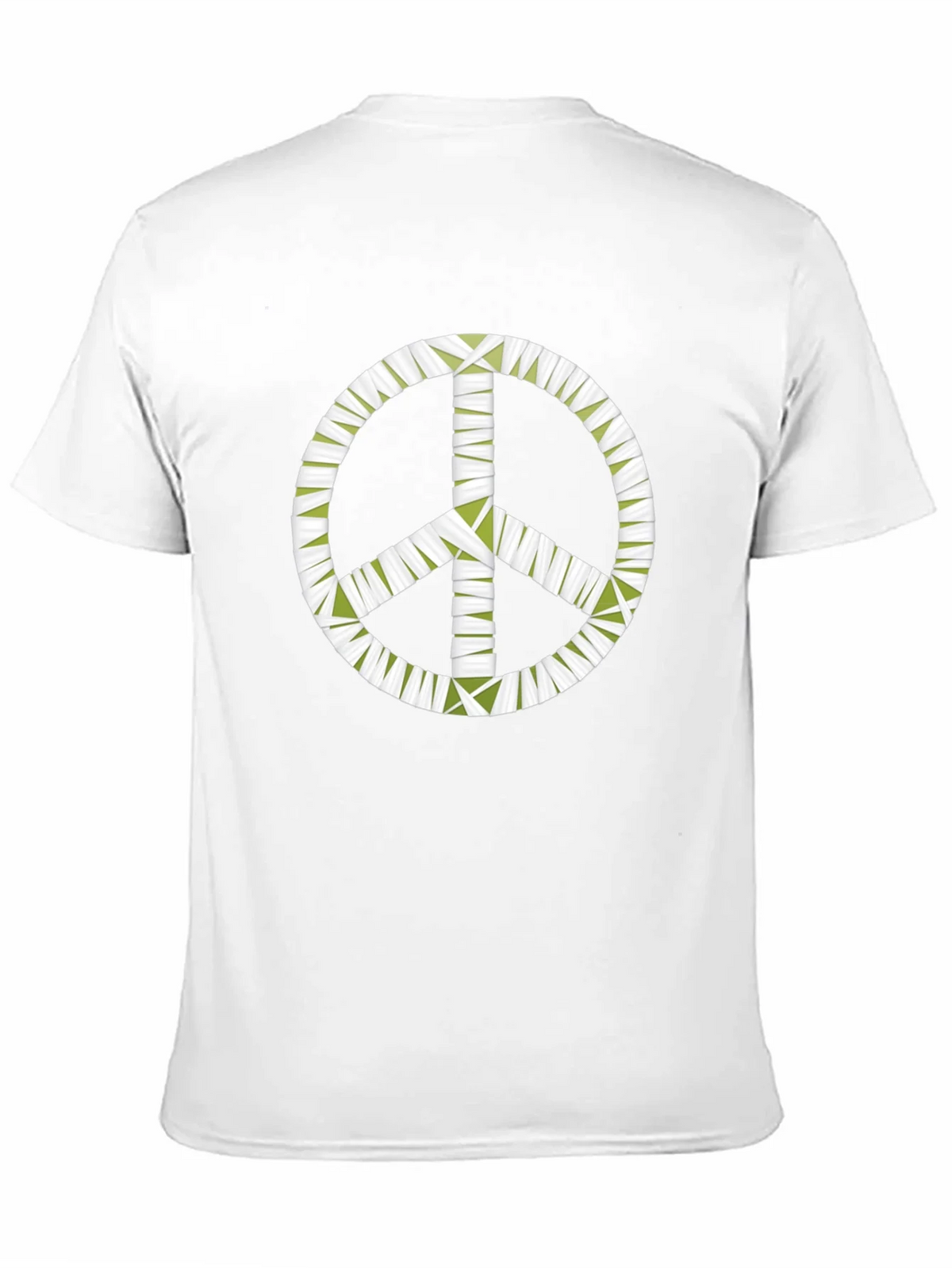 Peace Sign Graphic Black T-Shirt - Mens product image 10