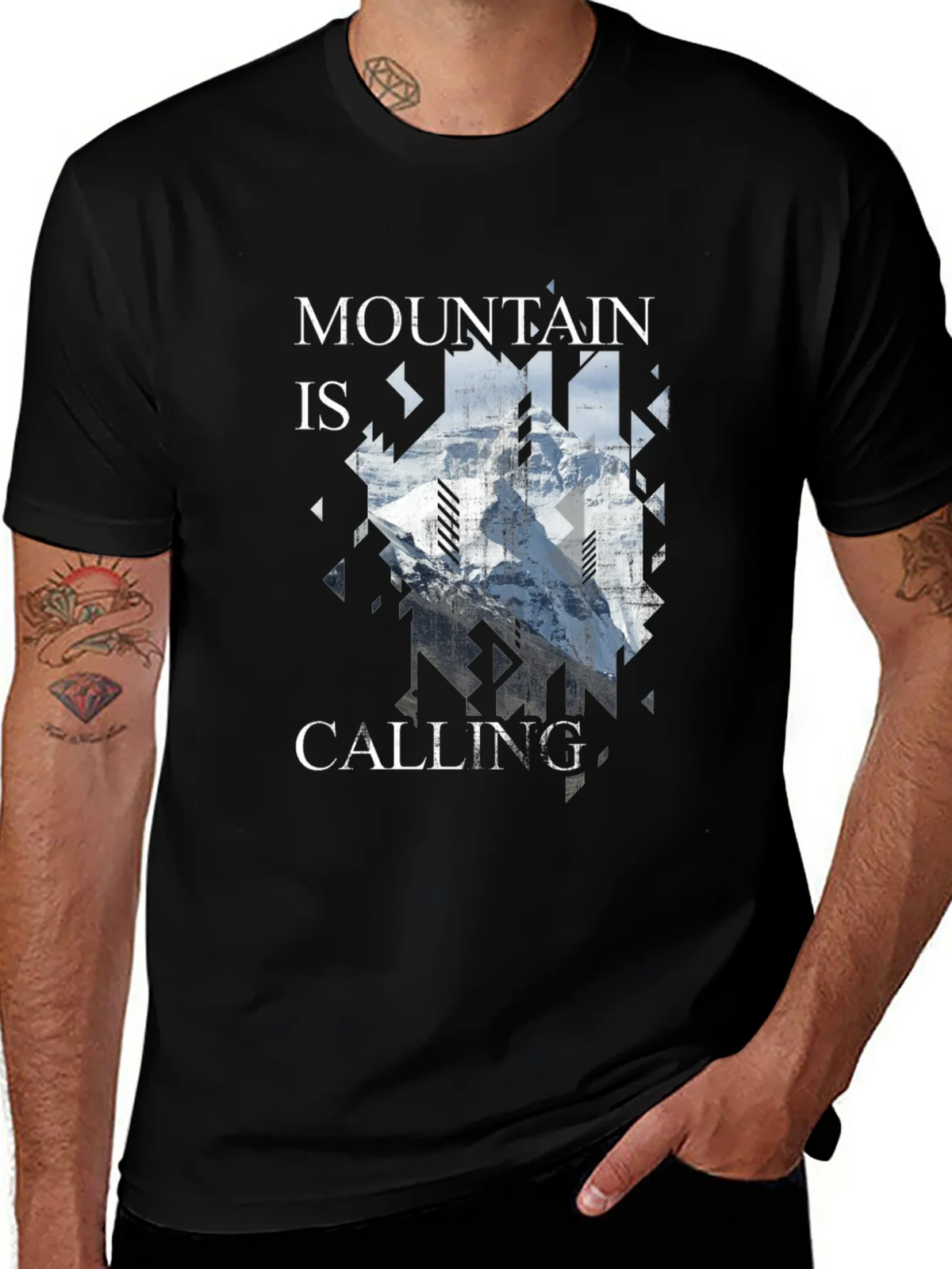 Mountain Calling Graphic Tee - Adventure Awaits! product image 1