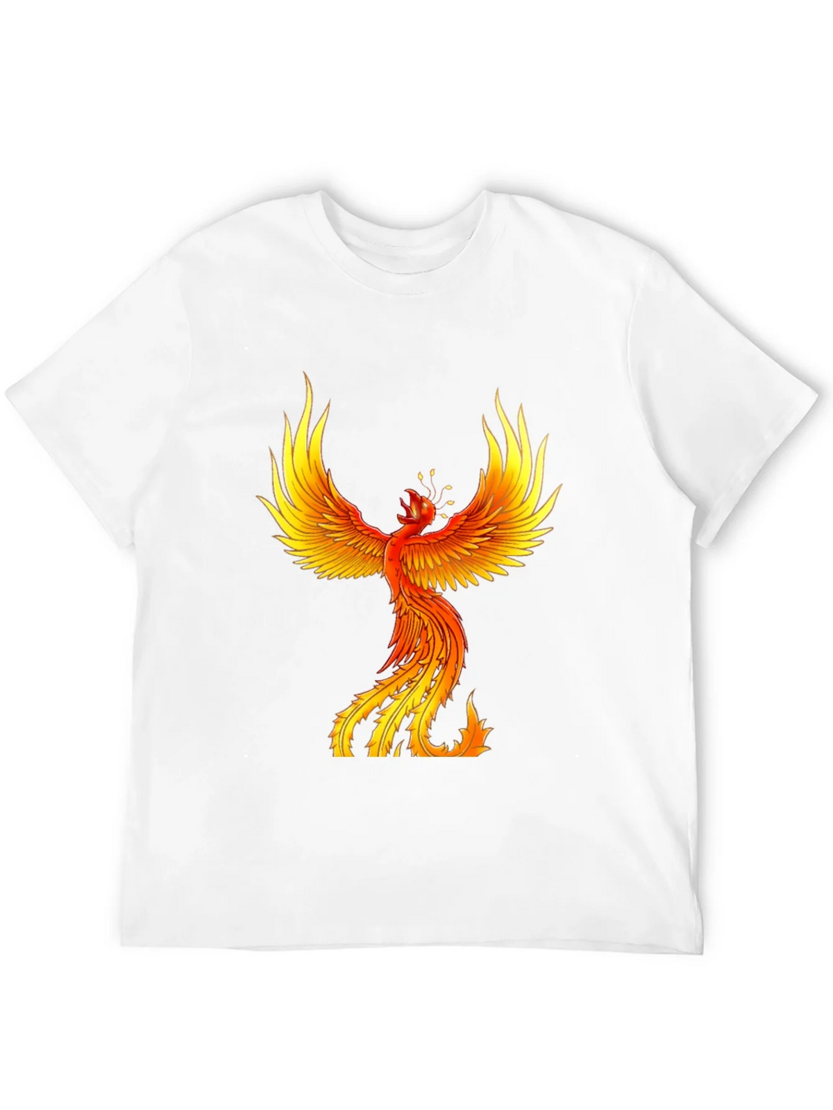 Fiery Phoenix Graphic Tee - Bold Black product image 11