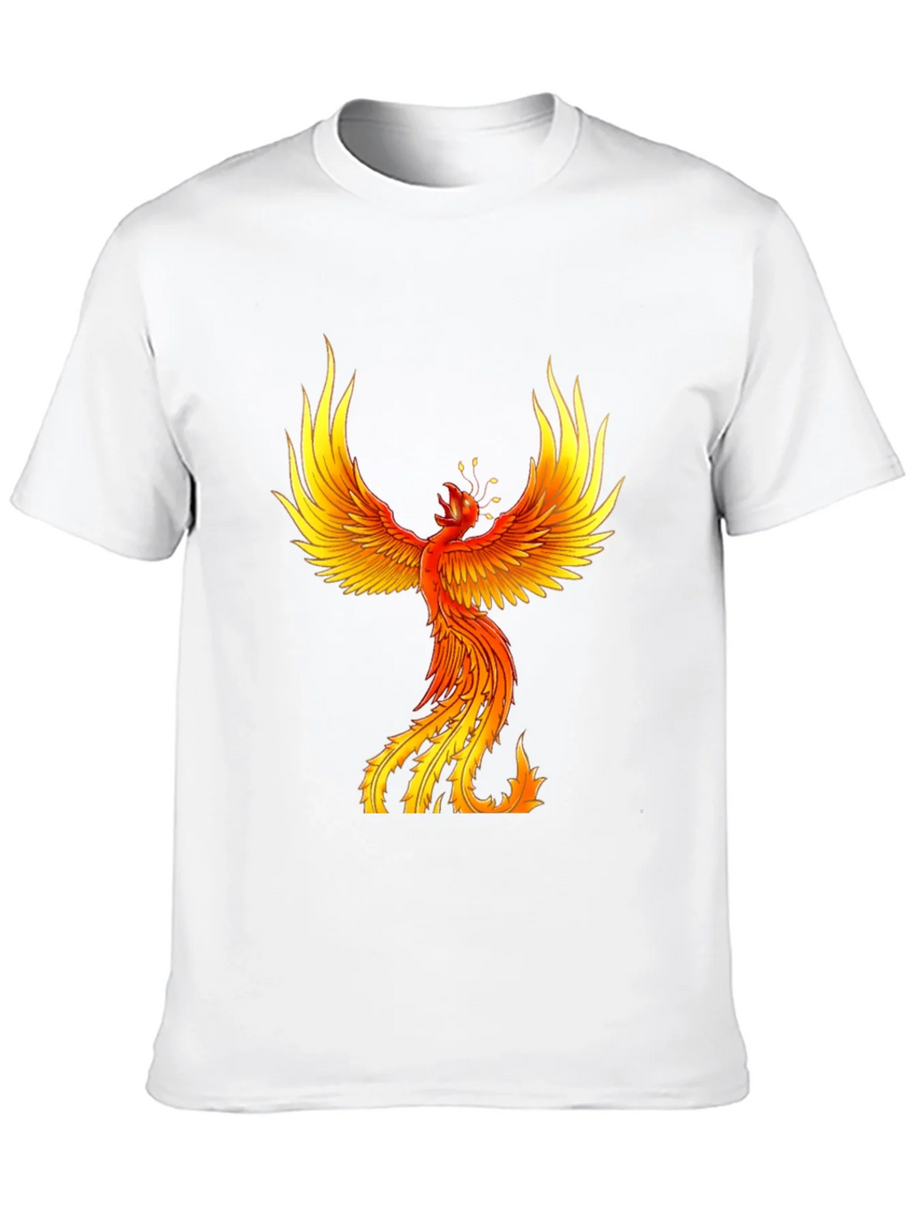 Fiery Phoenix Graphic Tee - Bold Black product image 9