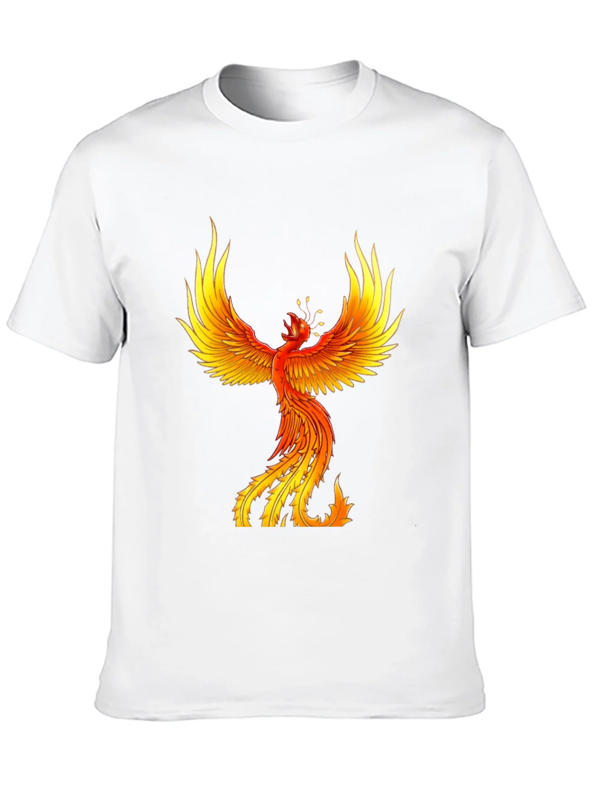 Fiery Phoenix Graphic Tee - Bold Black product image 9
