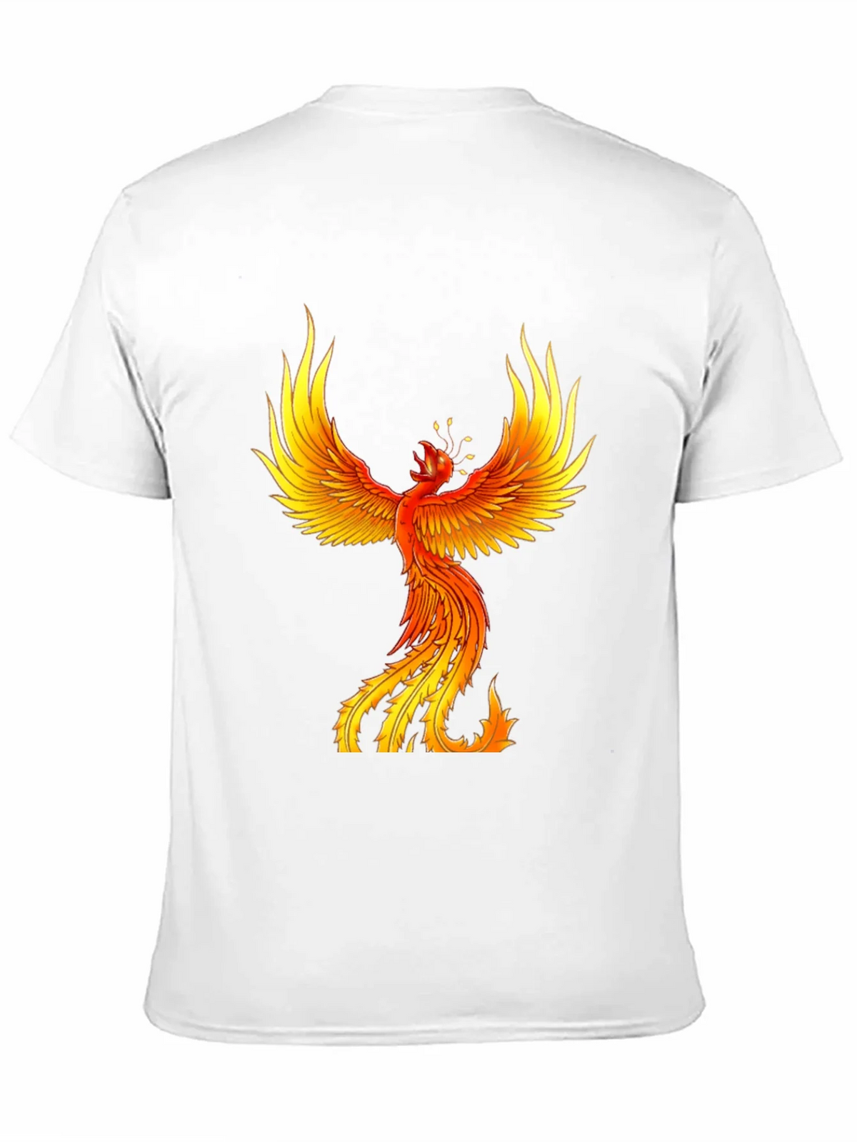 Fiery Phoenix Graphic Tee - Bold Black product image 10