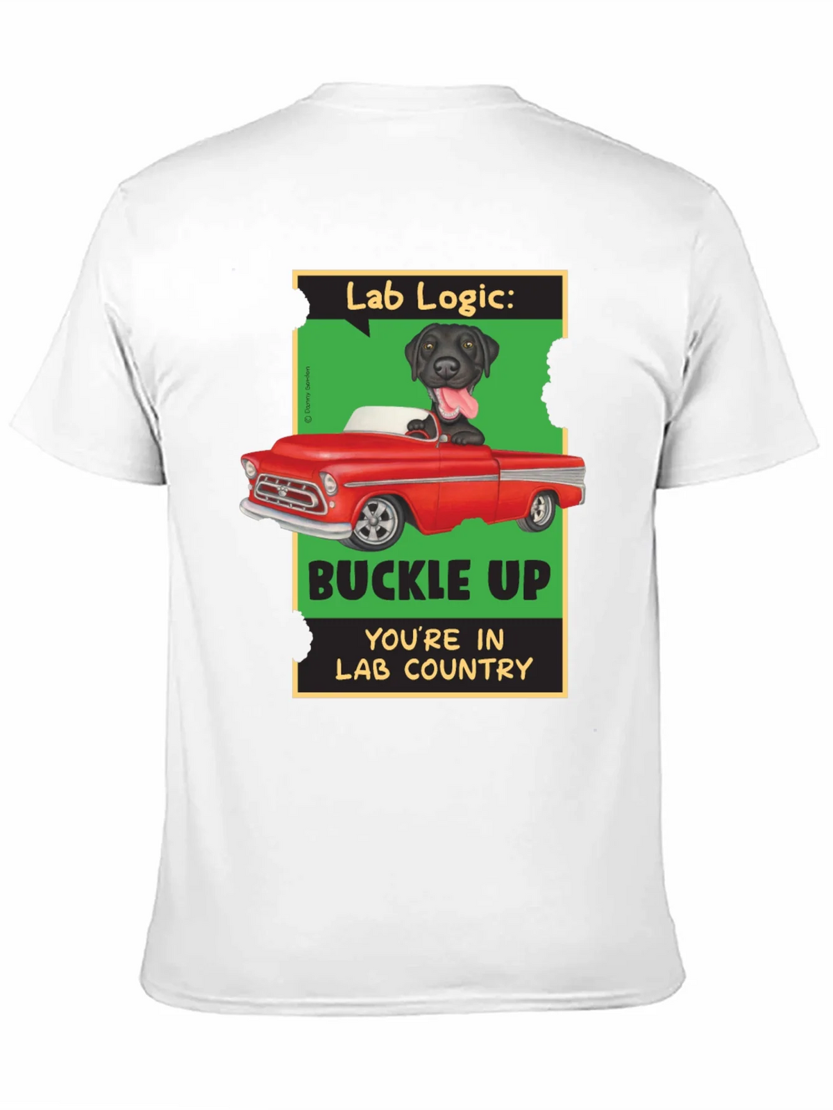 Lab Logic Dog T-Shirt Buckle Up product image 10