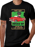 Lab Logic Dog T-Shirt Buckle Up product image 1