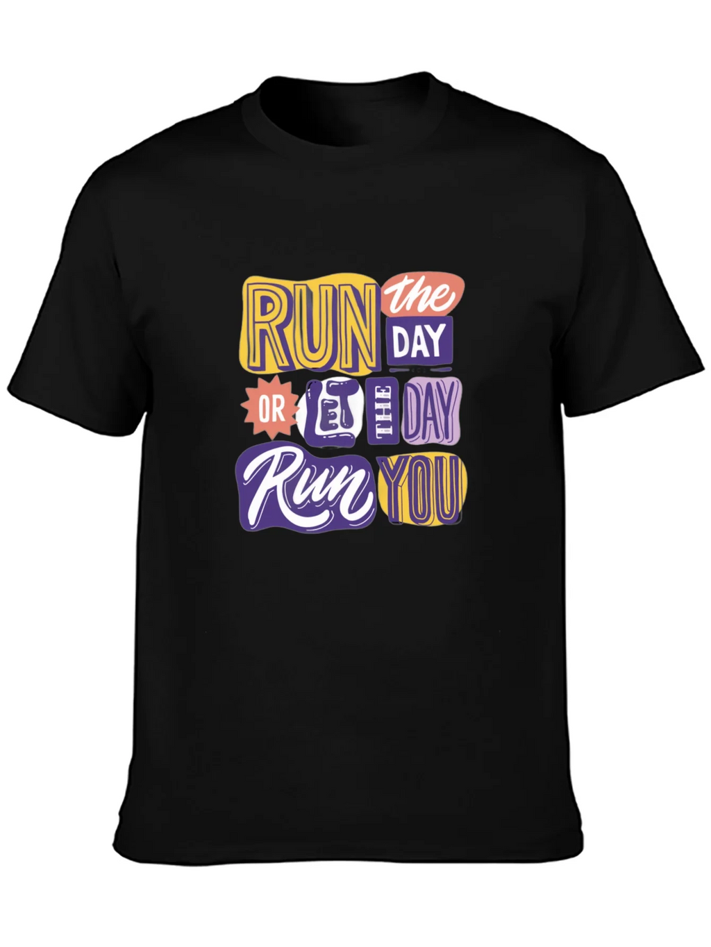 Run the Day Graphic T-Shirt product image 3