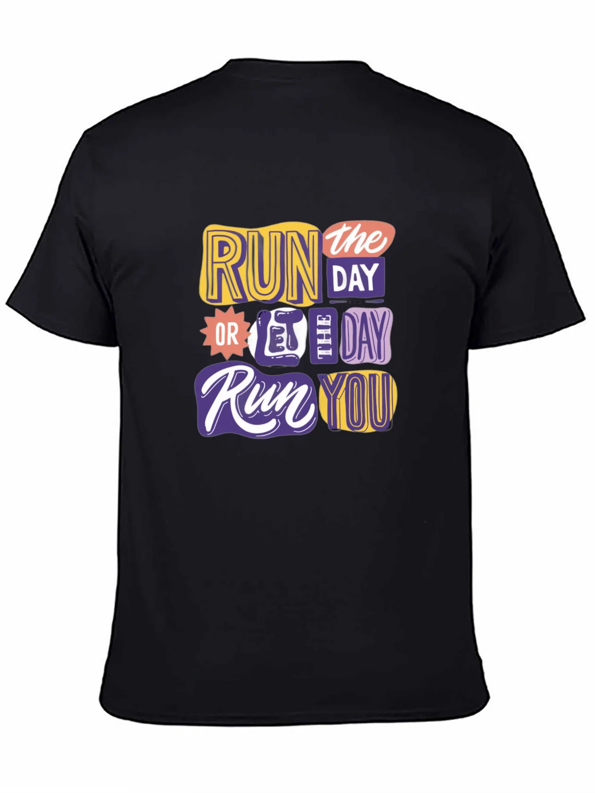 Run the Day Graphic T-Shirt product image 4