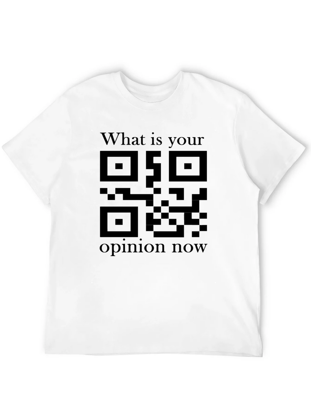 QR Code Opinion Tee - Unique Graphic Shirt product image 6
