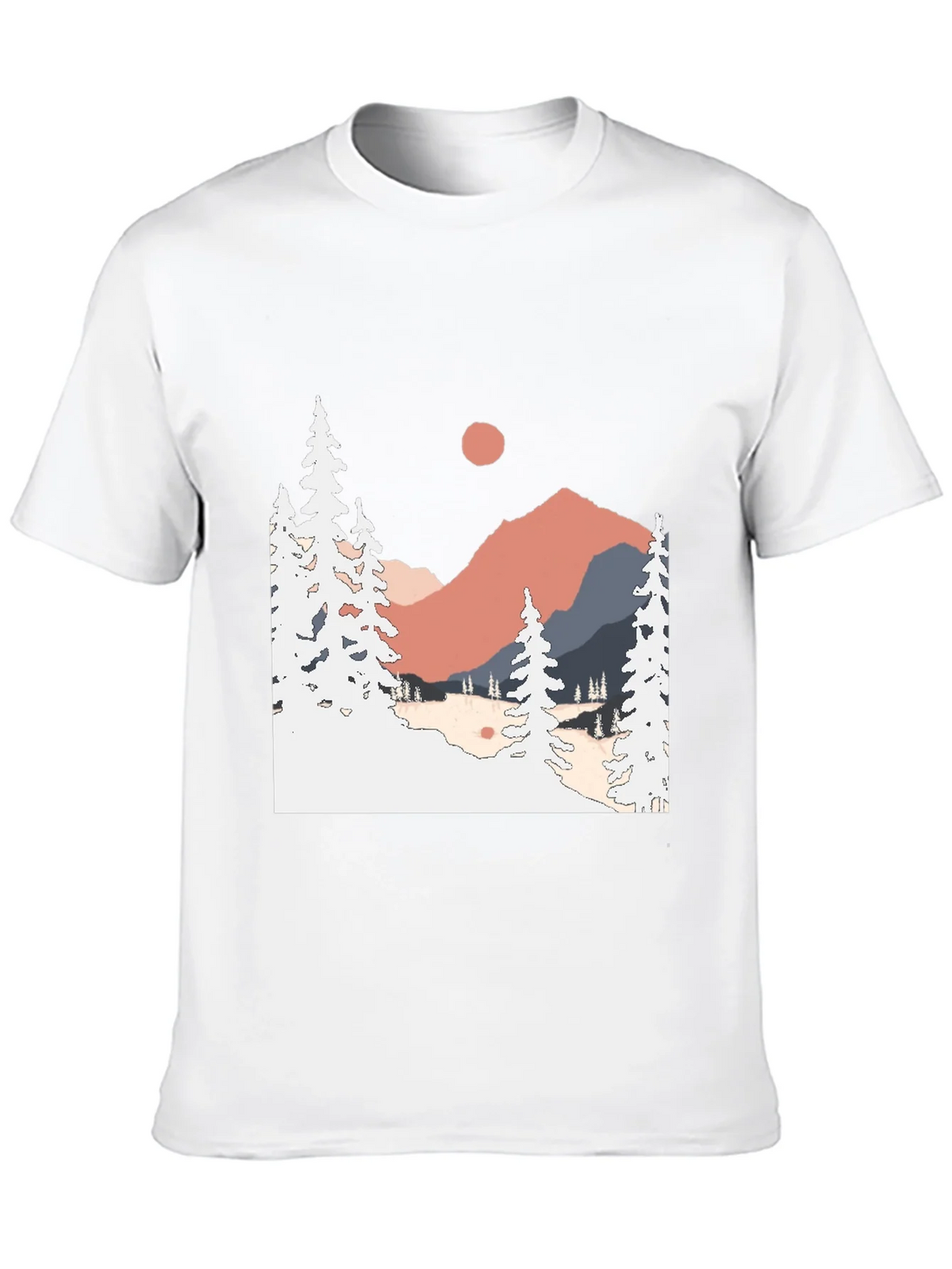 Mountain Scene Graphic Tee - Nature Lover Apparel product image 9