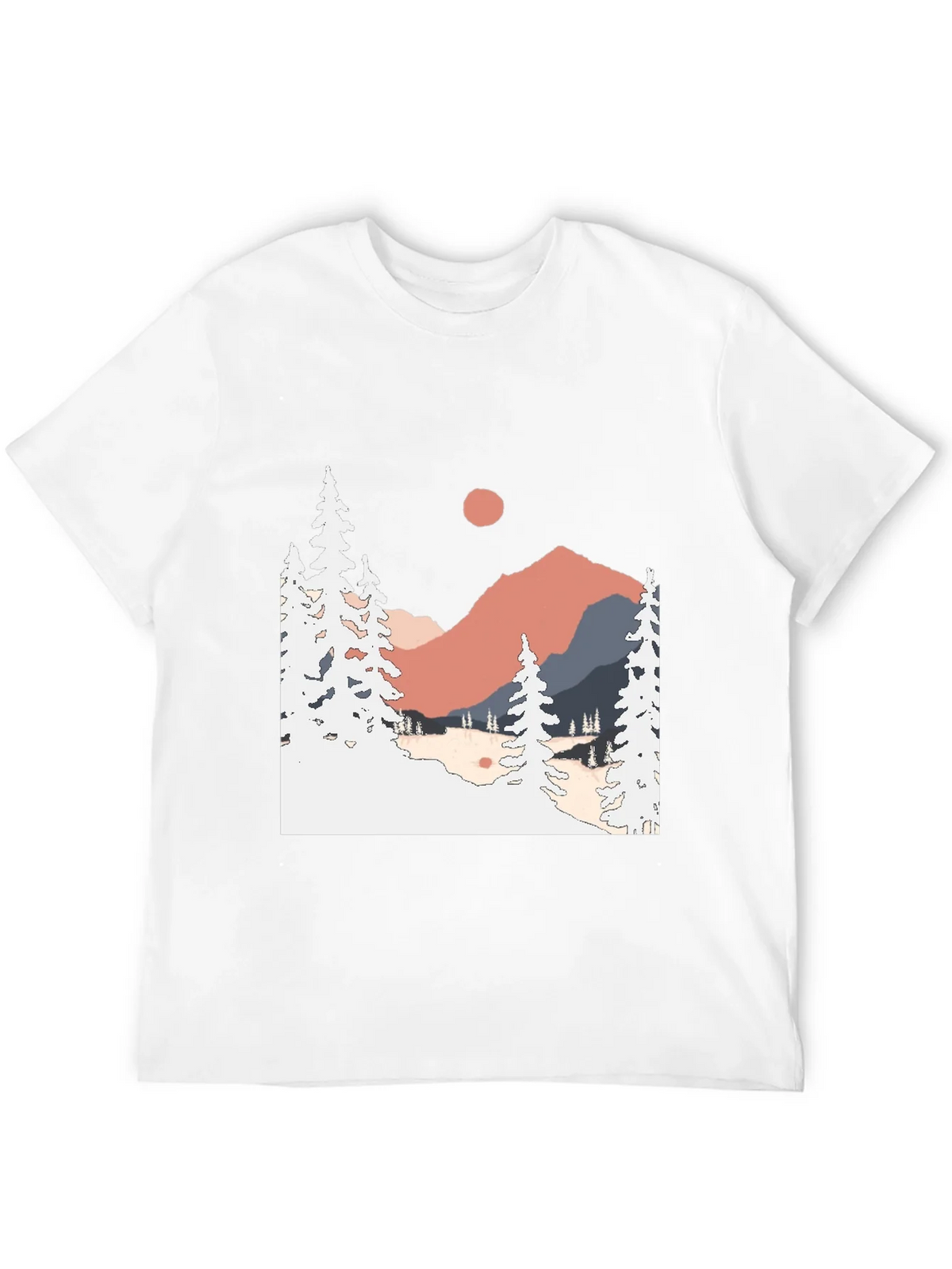 Mountain Scene Graphic Tee - Nature Lover Apparel product image 11