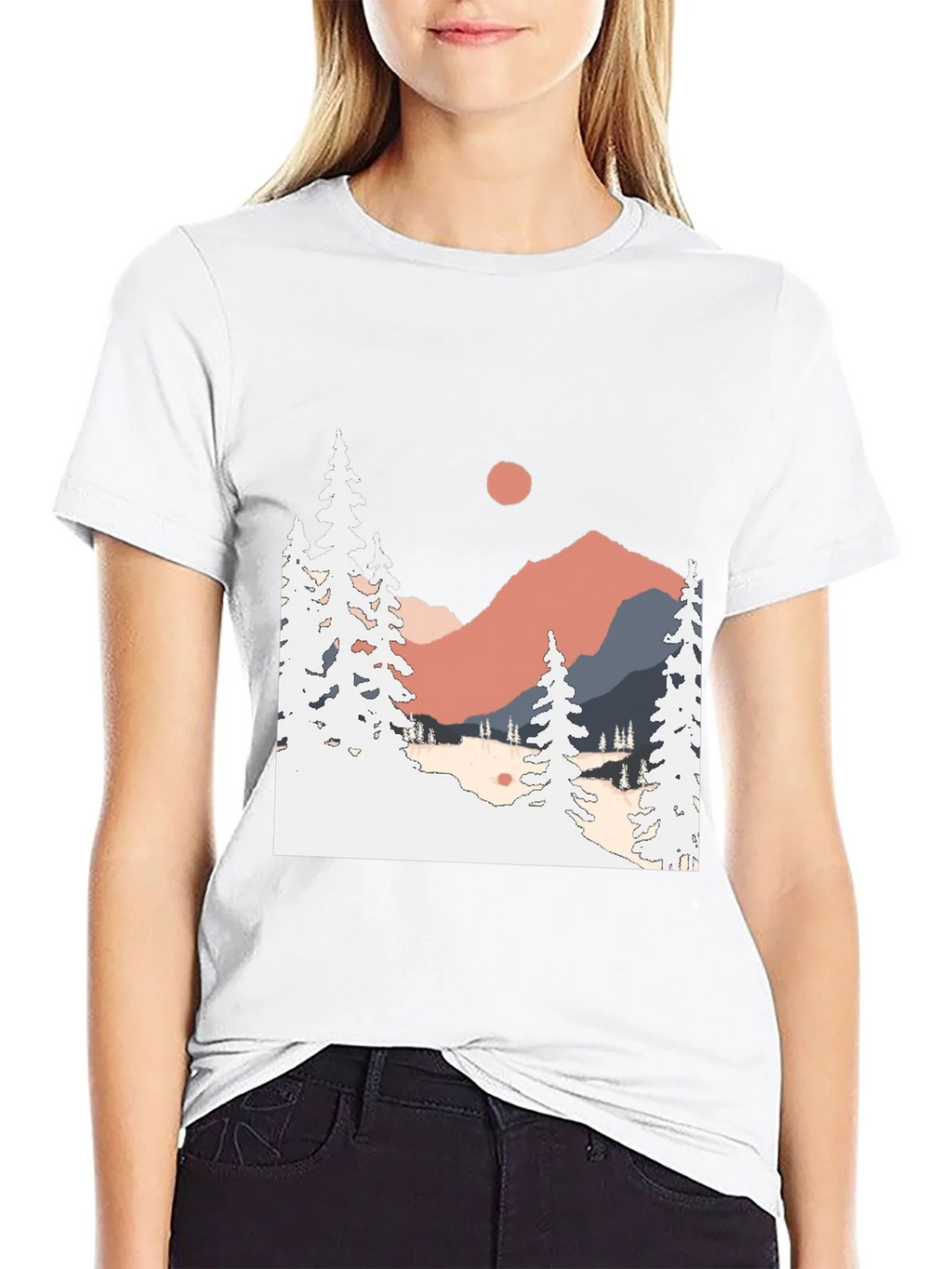 Mountain Scene Graphic Tee - Nature Lover Apparel product image 8