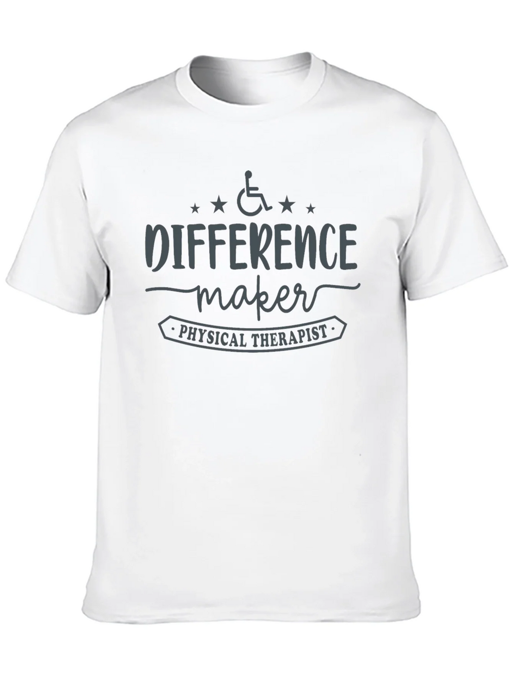 Difference Maker Physical Therapist Black T-Shirt product image 9