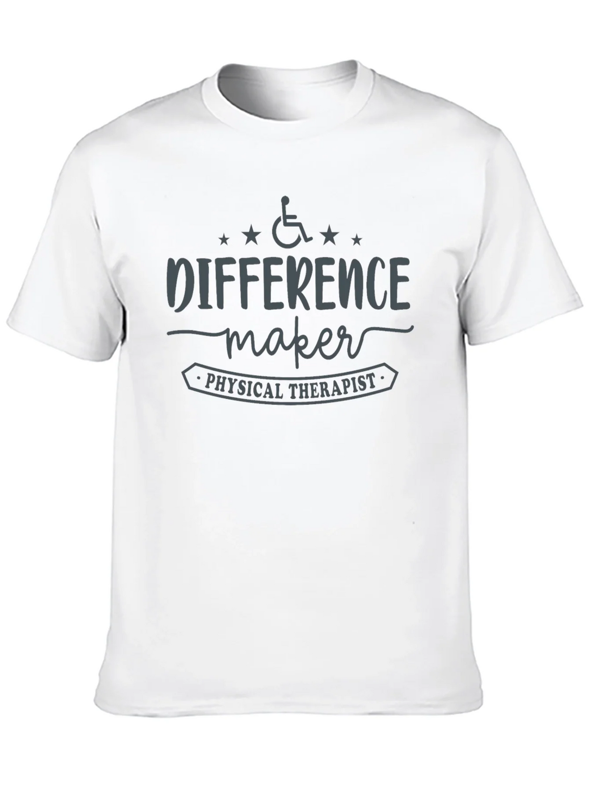 Difference Maker Physical Therapist Black T-Shirt product image 9