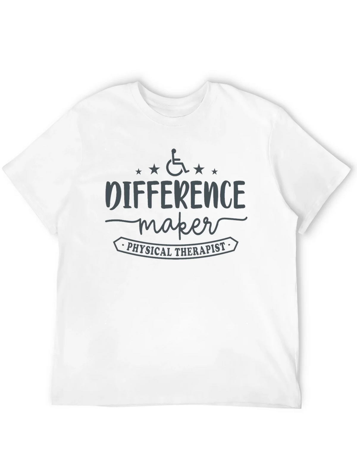 Difference Maker Physical Therapist Black T-Shirt product image 11