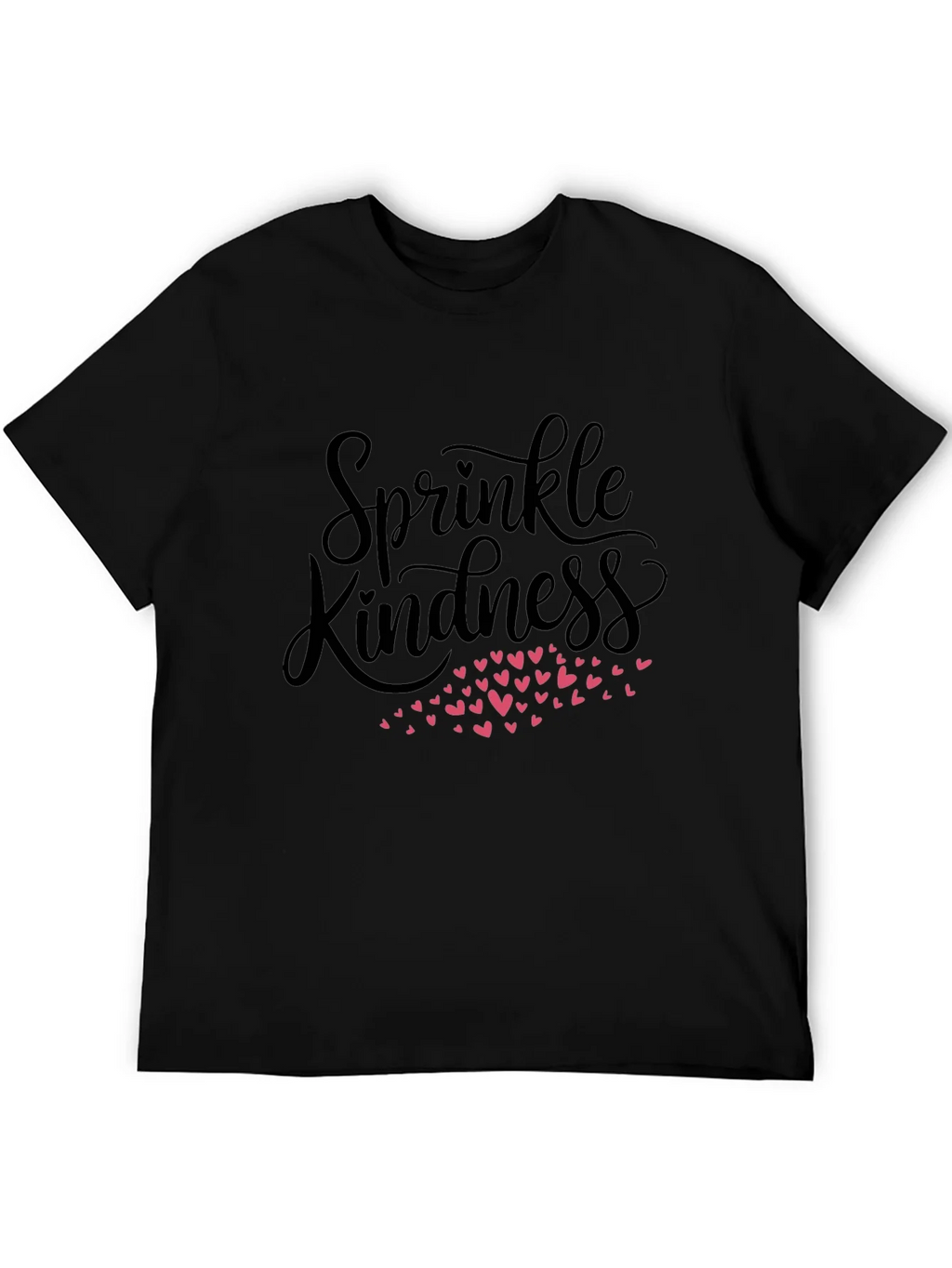 Sprinkle Kindness Black Graphic Tee product image 3