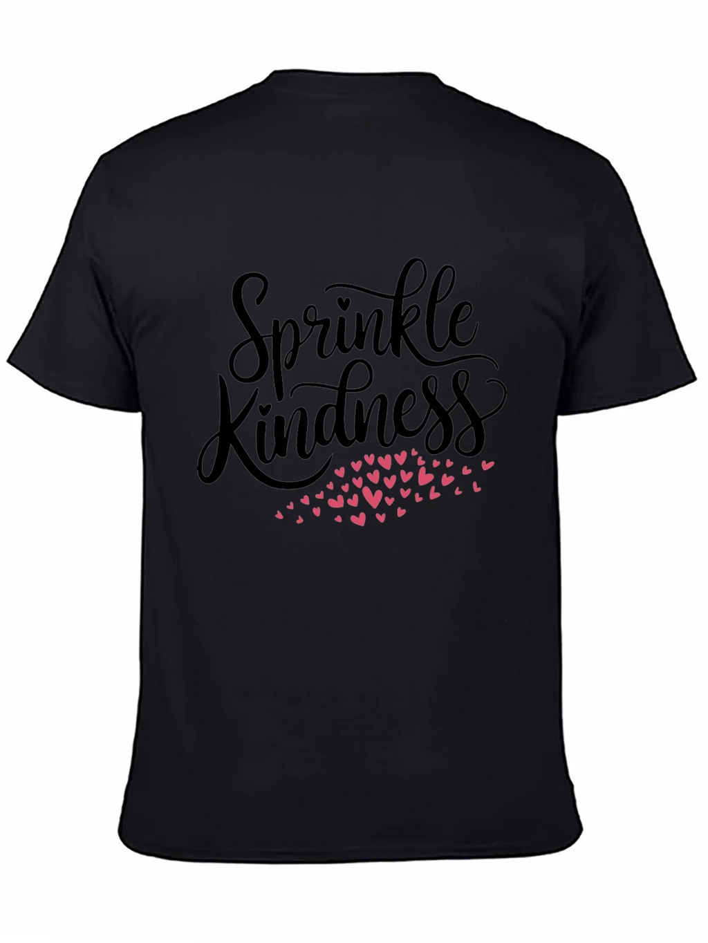 Sprinkle Kindness Black Graphic Tee product image 2