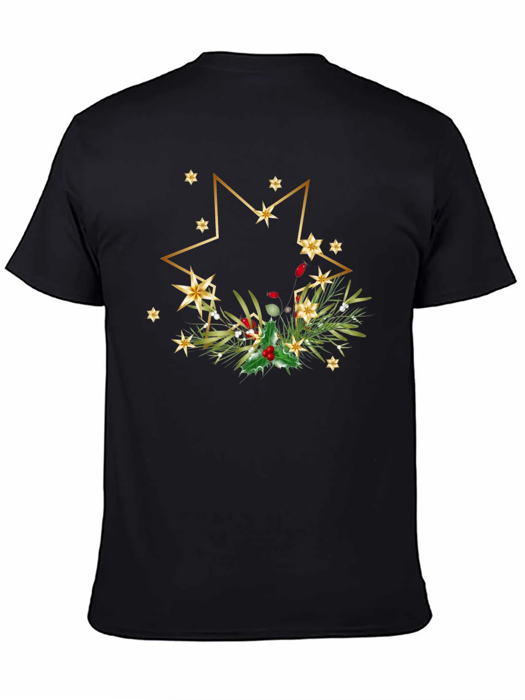 Festive Star Christmas T-Shirt product image 1