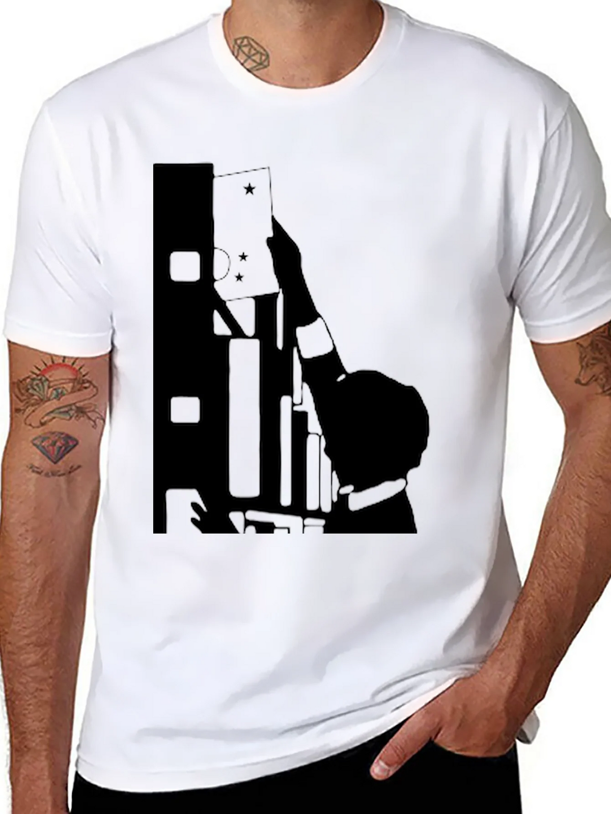 Graphic Silhouette T-Shirt - Unique Design product image 7