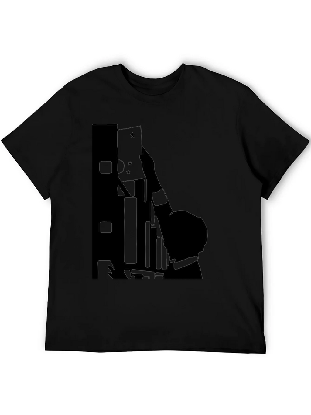 Graphic Silhouette T-Shirt - Unique Design product image 5