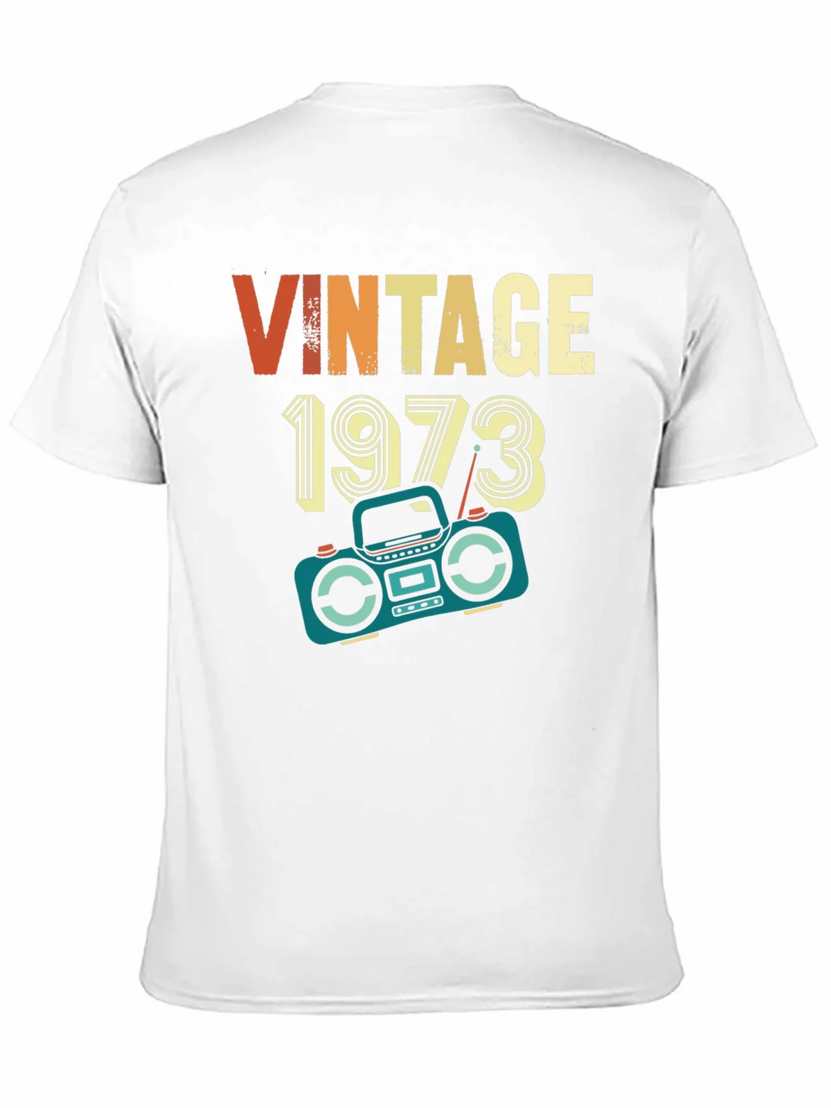 Vintage 1973 Retro Radio Graphic T-Shirt product image 6