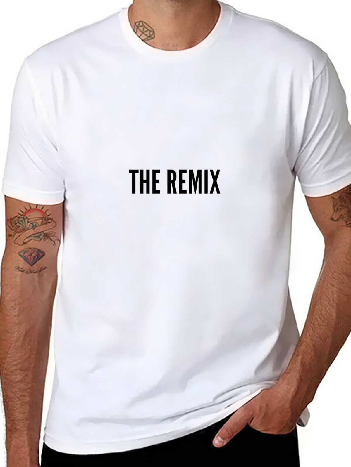 The Remix Black Graphic T-Shirt product image 7