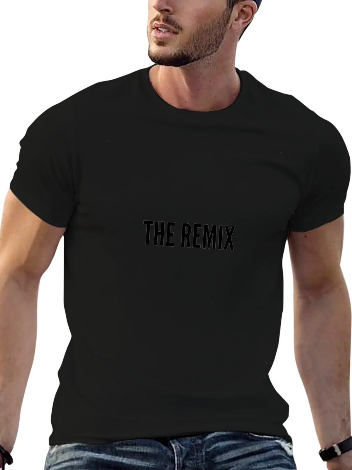 The Remix Black Graphic T-Shirt product image 6