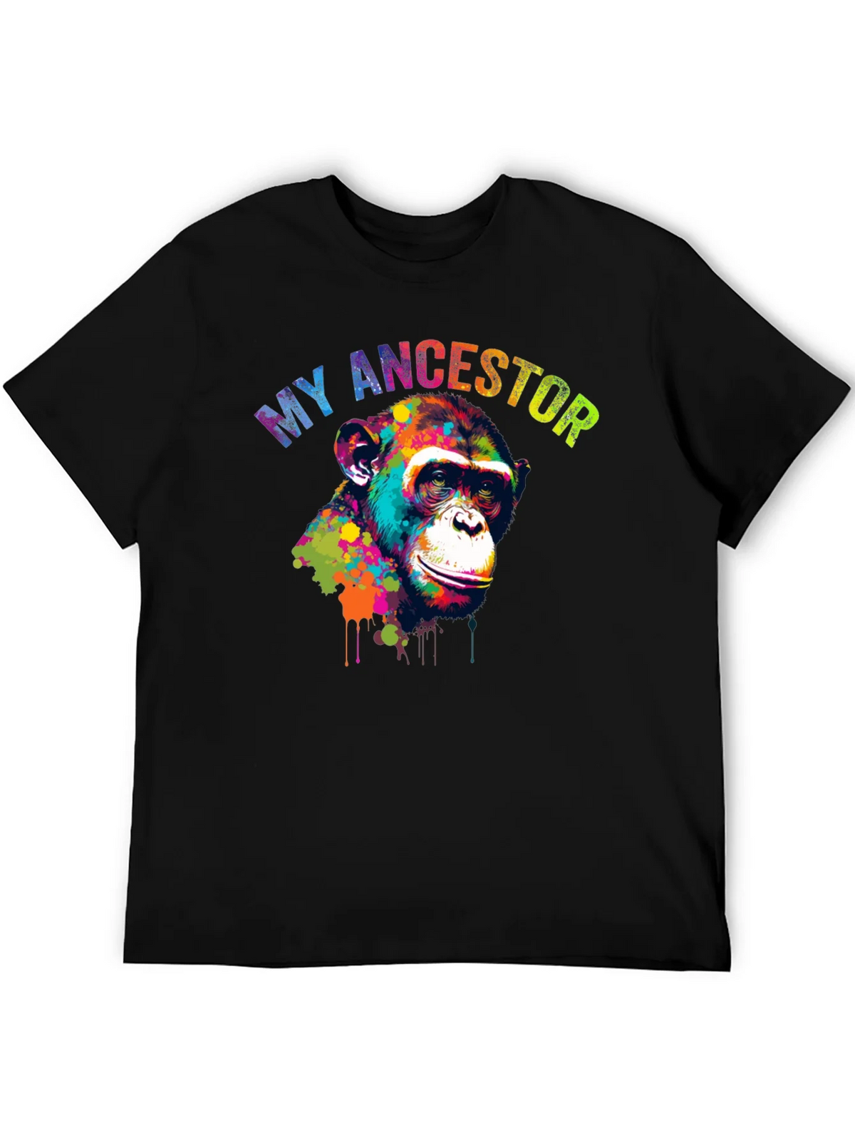 My Ancestor Monkey Graphic T-Shirt product image 3