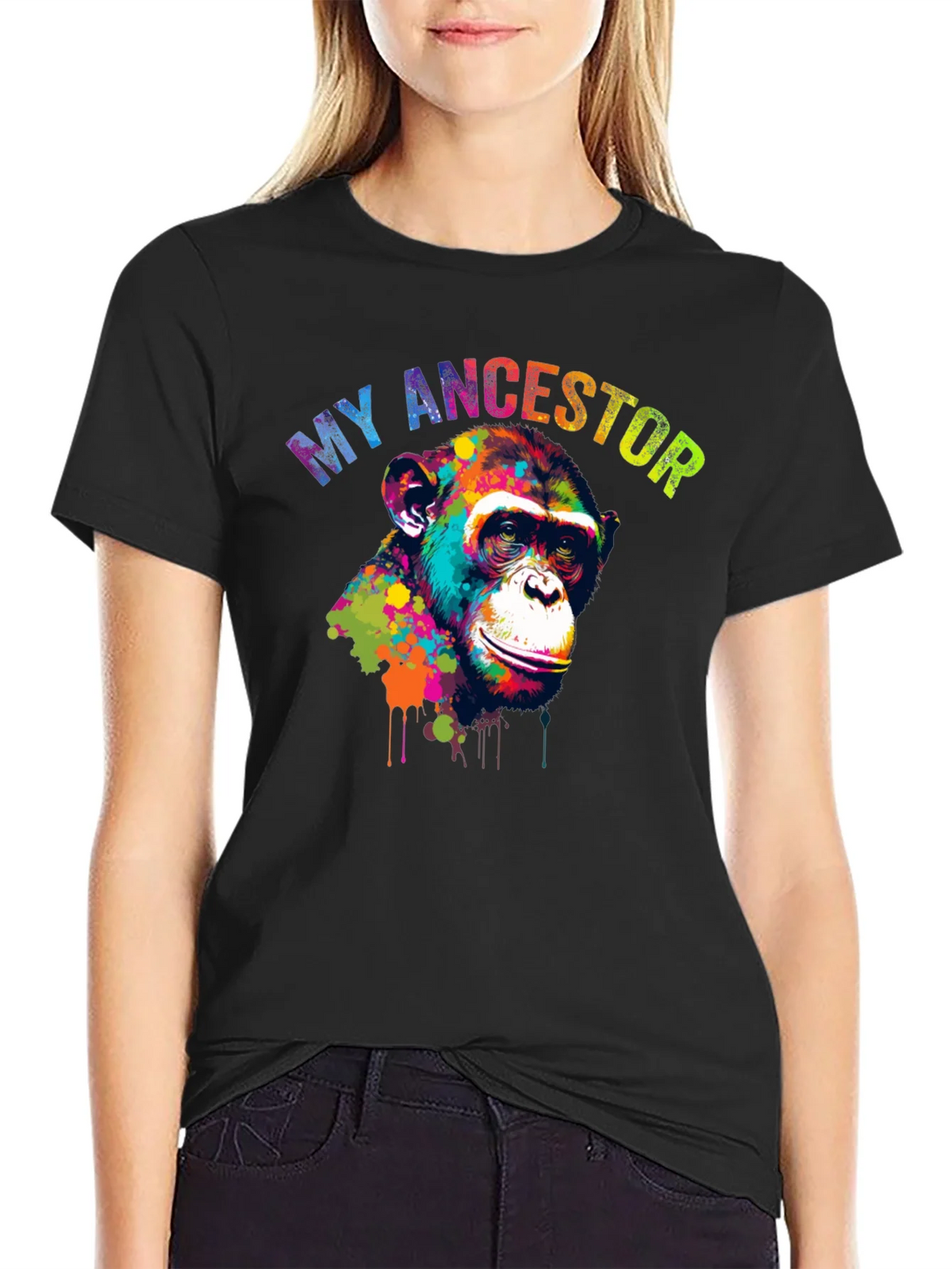 My Ancestor Monkey Graphic T-Shirt product image 1