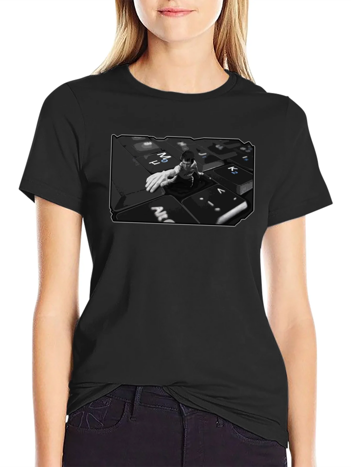 Keyboard Warrior Graphic T-Shirt product image 2