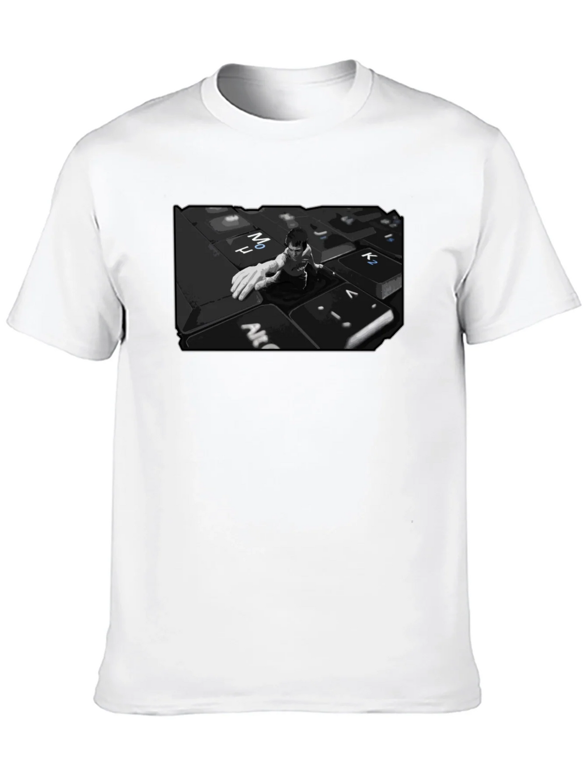 Keyboard Warrior Graphic T-Shirt product image 9