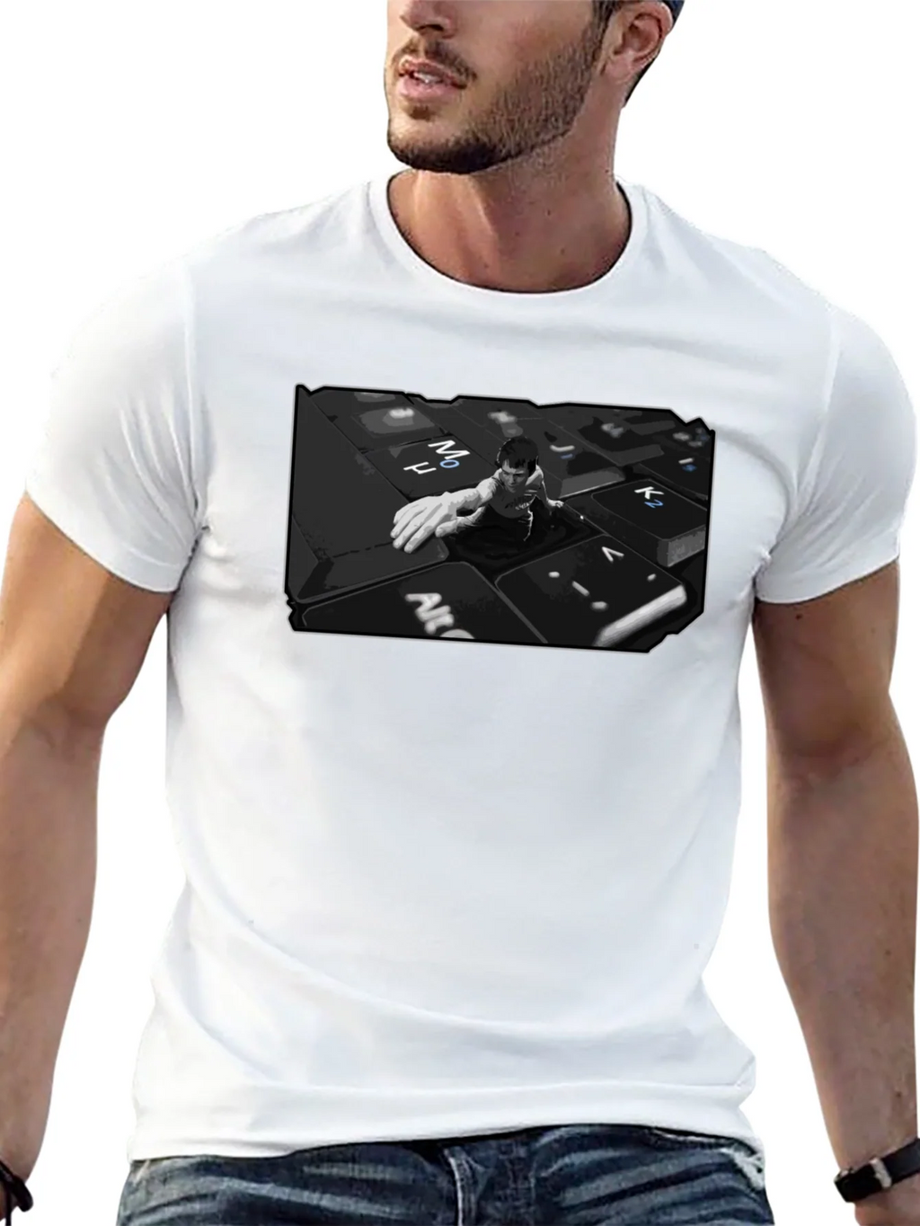 Keyboard Warrior Graphic T-Shirt product image 12