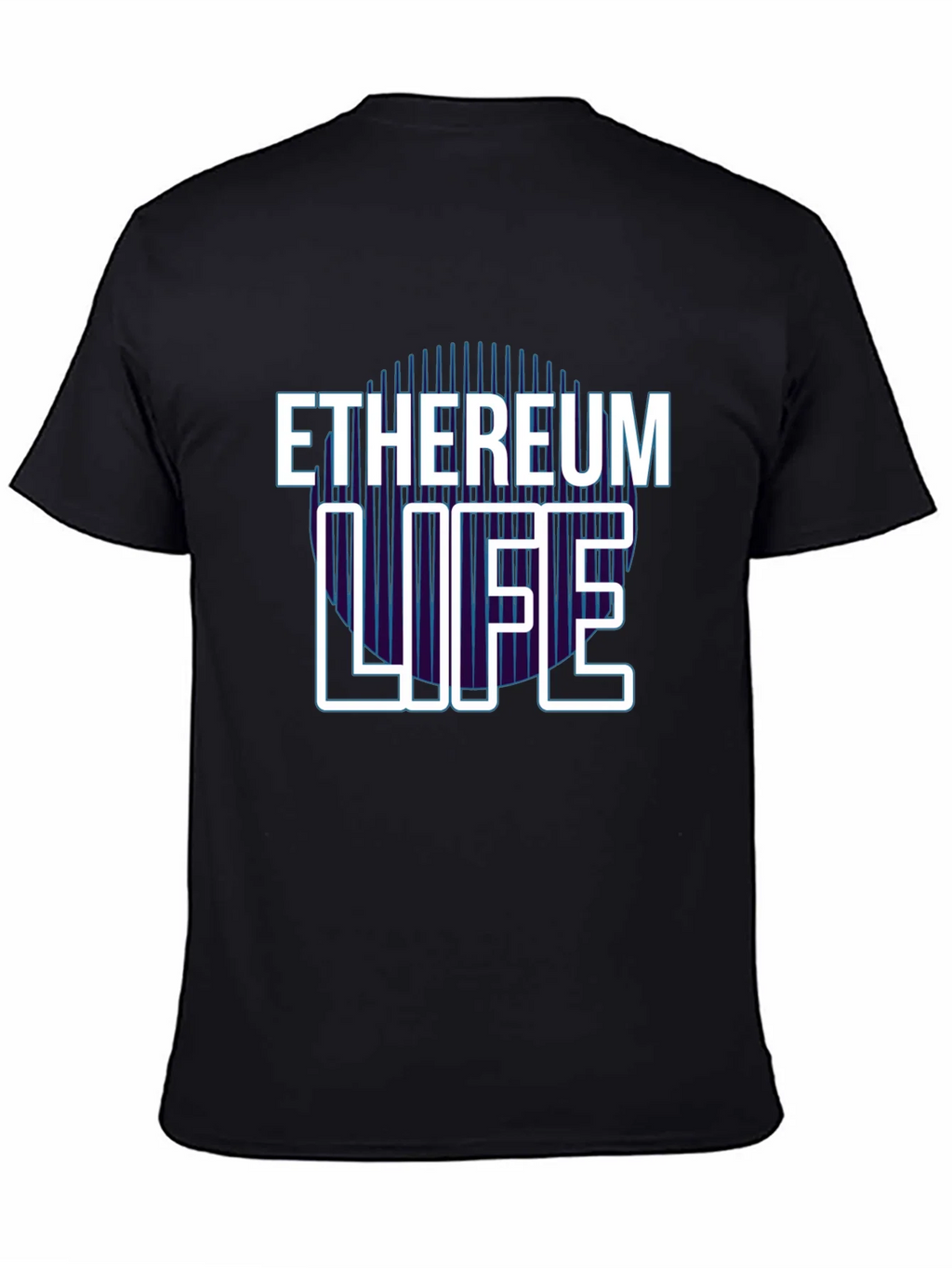 Ethereum Life Graphic Tee - Crypto Enthusiast T-Shirt product image 4