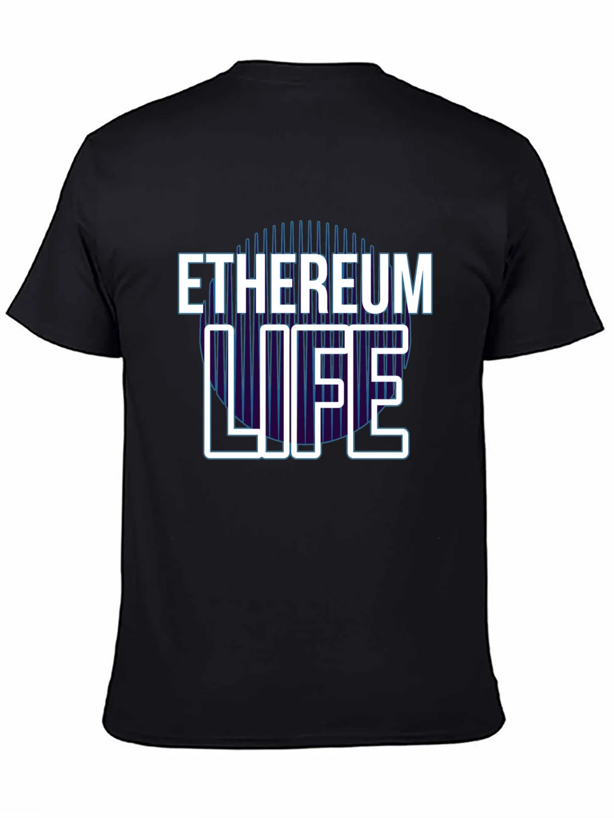 Ethereum Life Graphic Tee - Crypto Enthusiast T-Shirt product image 4