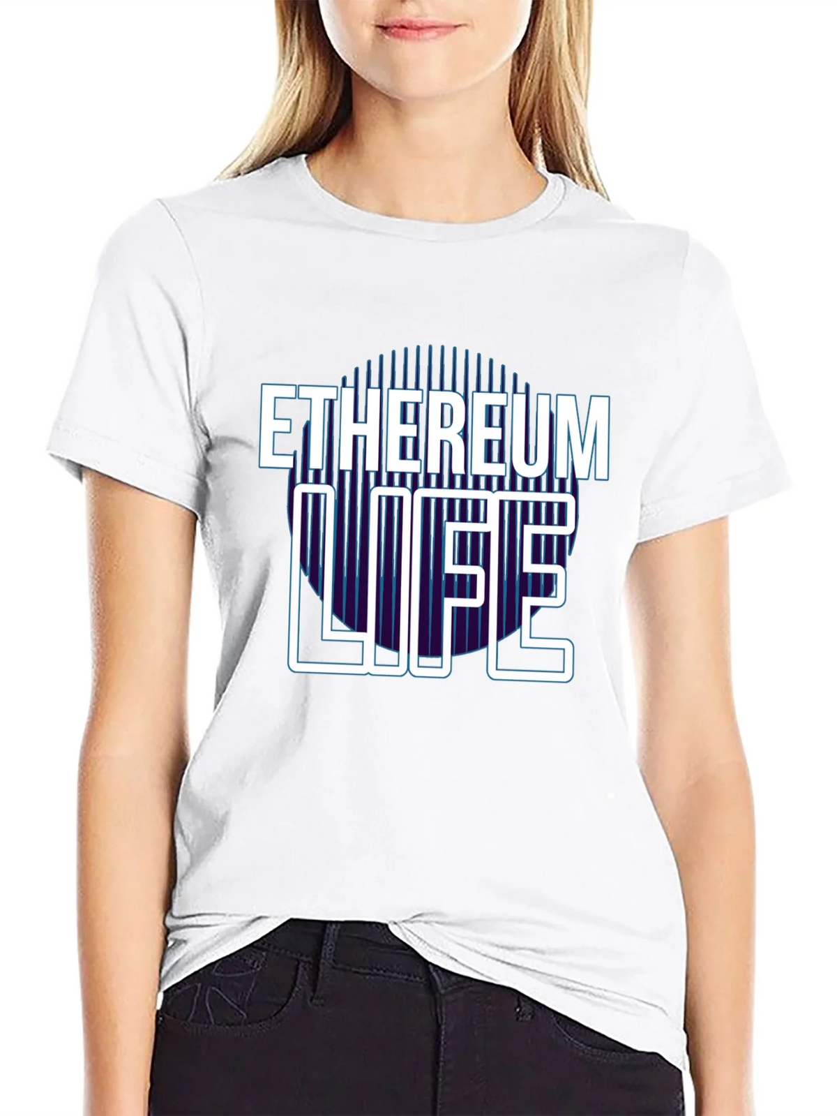 Ethereum Life Graphic Tee - Crypto Enthusiast T-Shirt product image 8